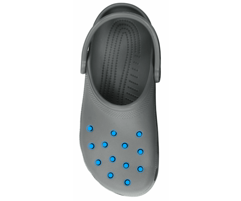 Crocs Classico Zoccolo Grigio Ardesia