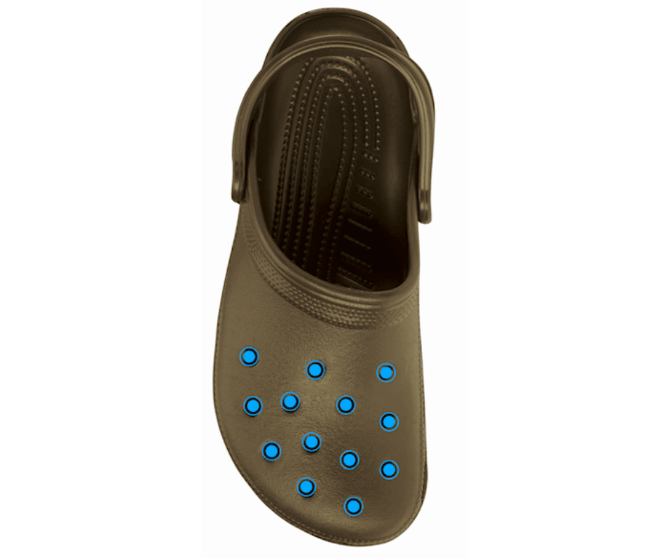 Crocs Classico Zoccolo Di Cioccolato