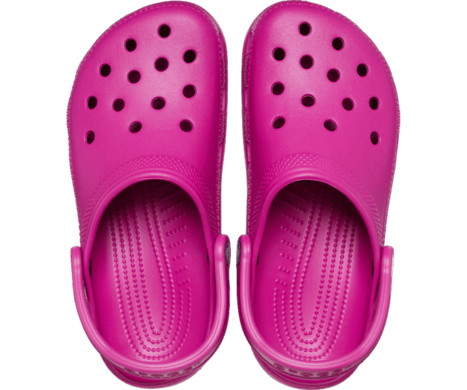 Crocs Classico Zoccolo Fucsia Divertente