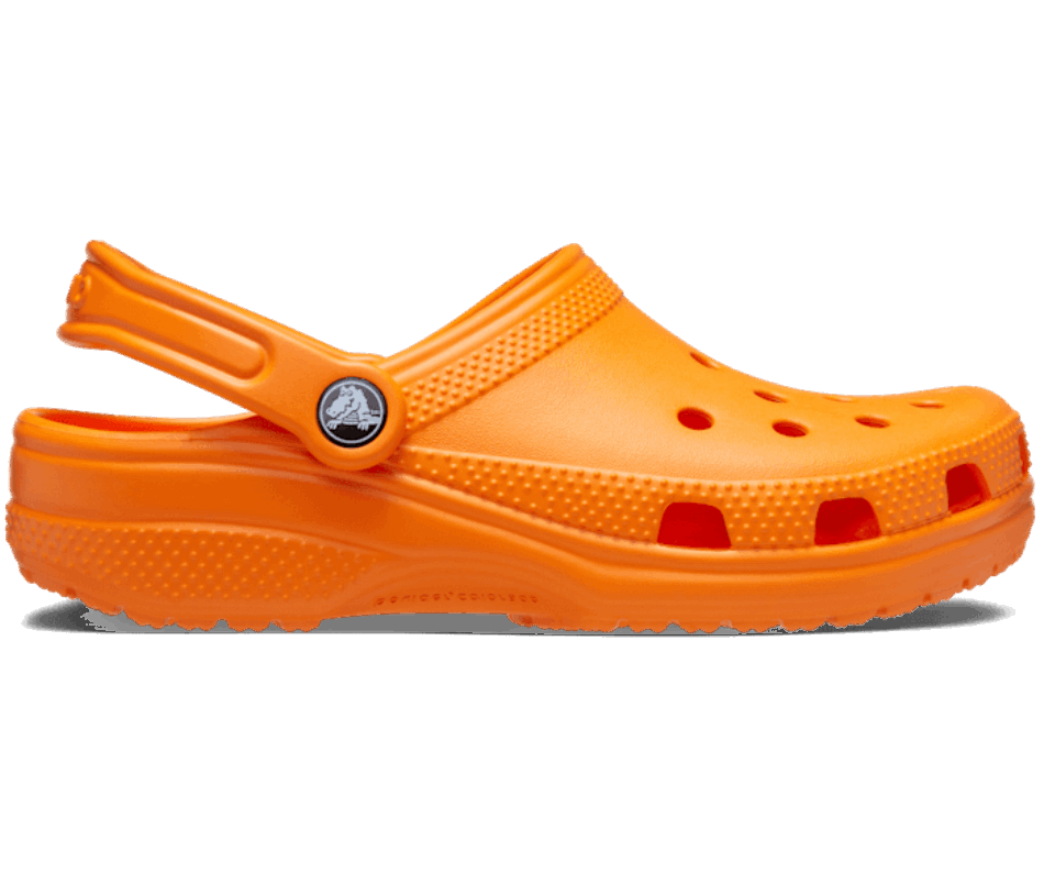 Crocs Classico Zoccolo Arancione Zing