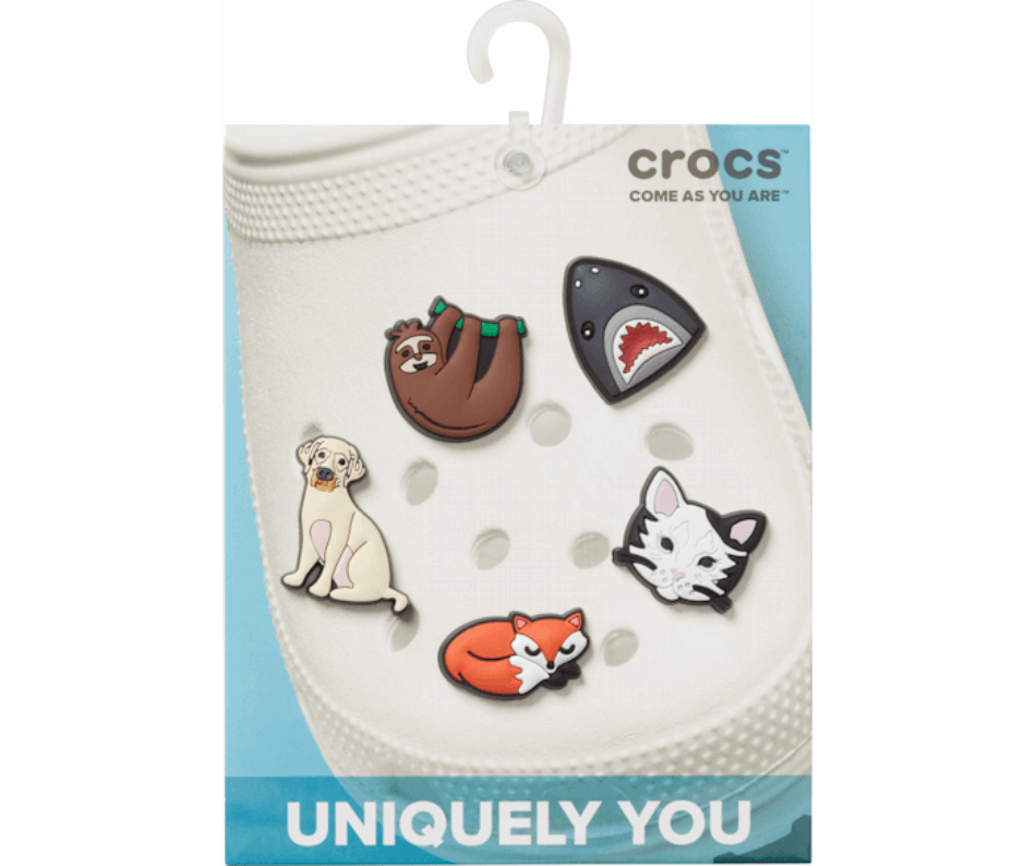 Crocs Jibbitz Amante Degli Animali Confezione Da 5