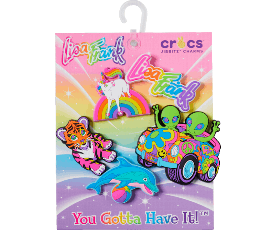 Crocs Lisa Frank Confezione Da 5