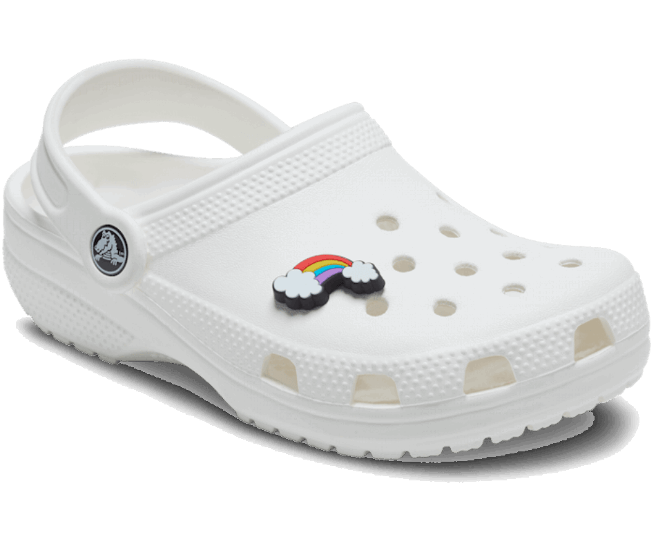 Crocs Arcobaleno Con Nuvole