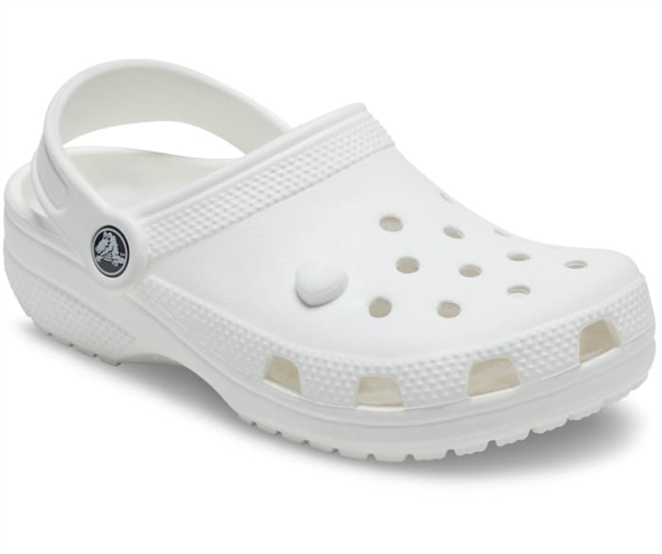 Crocs Piccolo Cuore Bianco