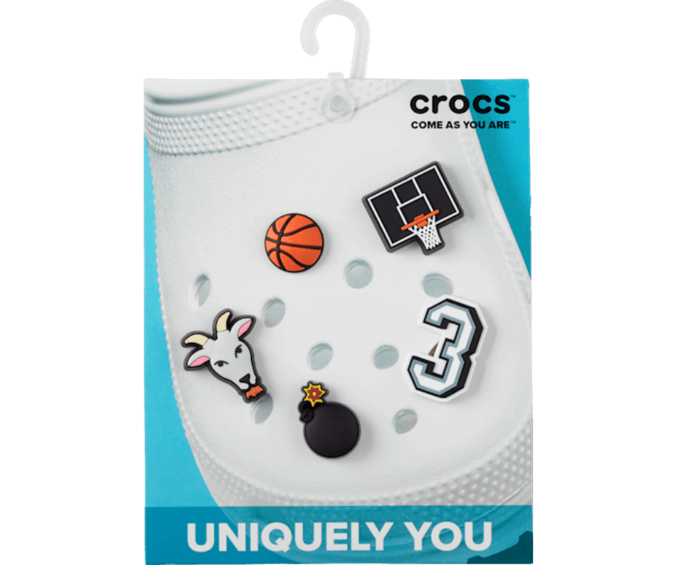 Confezione Da 5 Stelle Del Basket Crocs