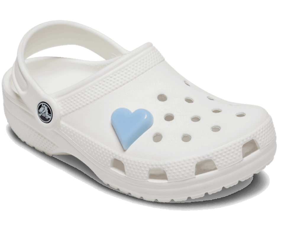 Cuore Di Umore Blu Crocs