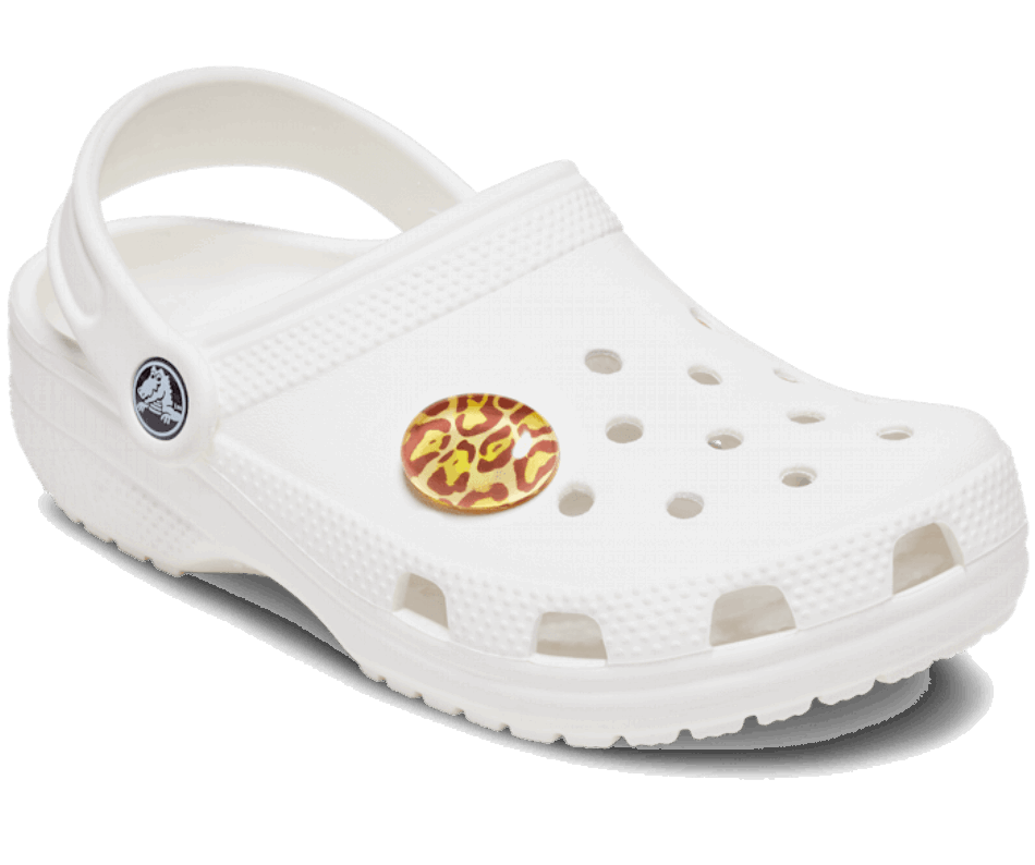 Cerchio Stampa Leopardo Crocs