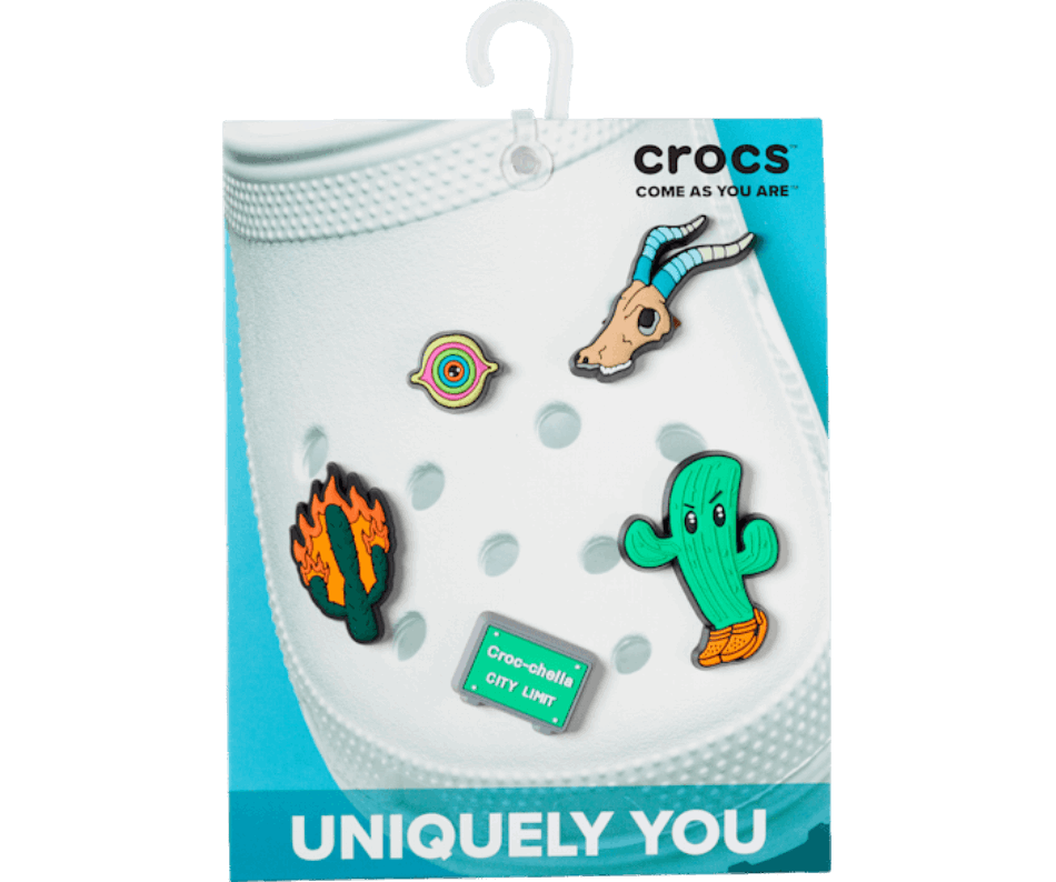 Confezione Da 5 Crocs Summer Fest