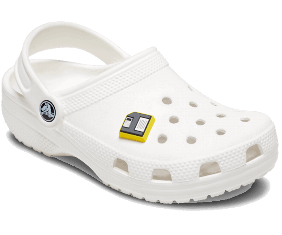 Floppy Disc Di Crocs