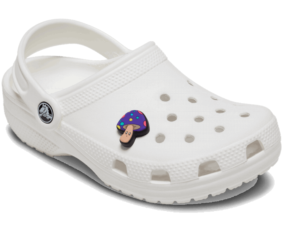 Carattere Di Fungo Viola Crocs