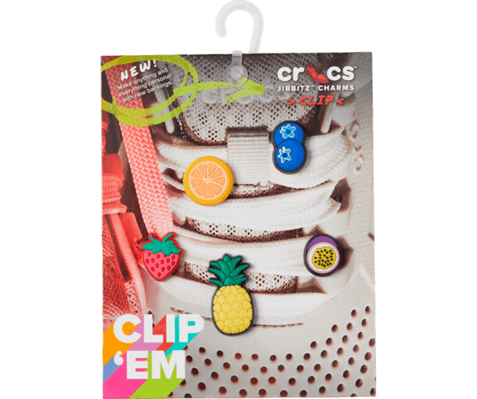 Crocs Frutta Pizzo Backer Confezione Da 5