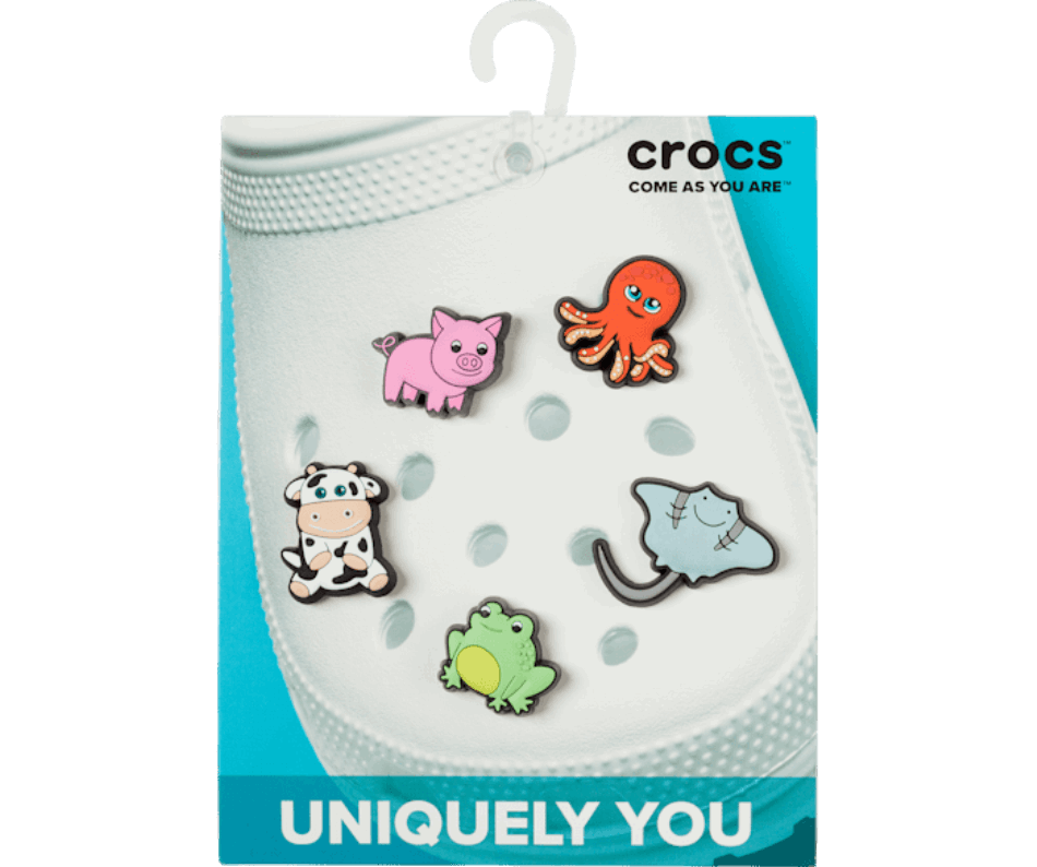 Crocs Cutie Animal Confezione Da 5