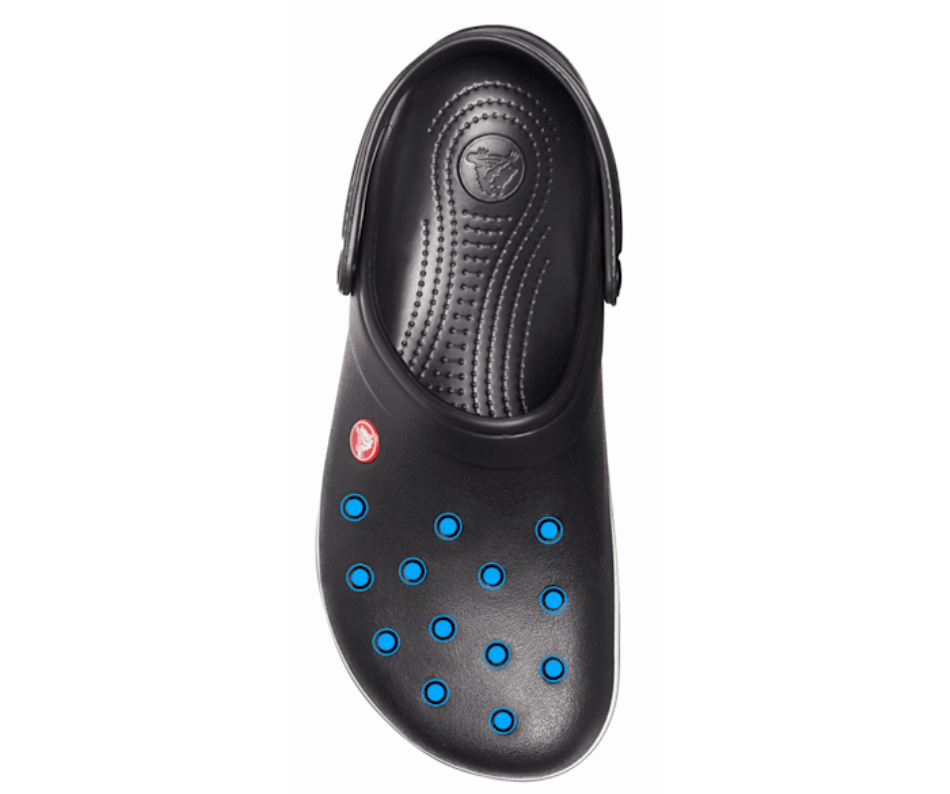 Zoccolo Crocs Crocband Nero