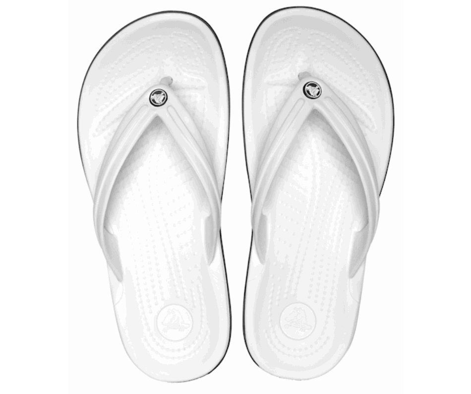 Crocs Crocband Flip Bianco