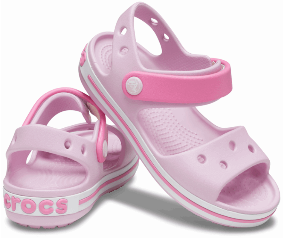 Crocs Kids' Crocband Sandalo Ballerina Rosa