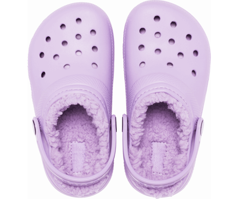 Crocs Kids'classico Zoccolo Foderato Orchidea