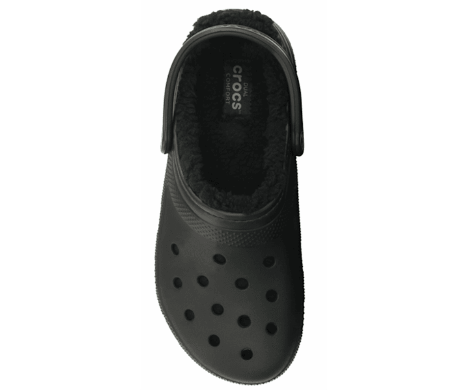 Zoccolo Crocs Classico Foderato Nero