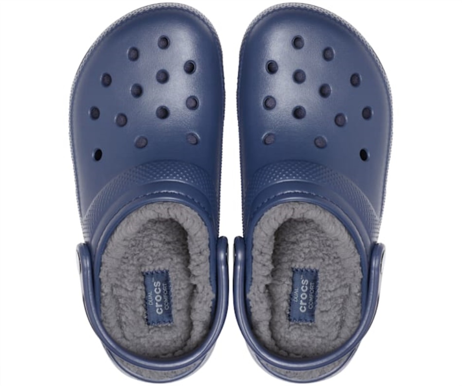 Crocs Classic Zoccoli Foderati Navy-carbone