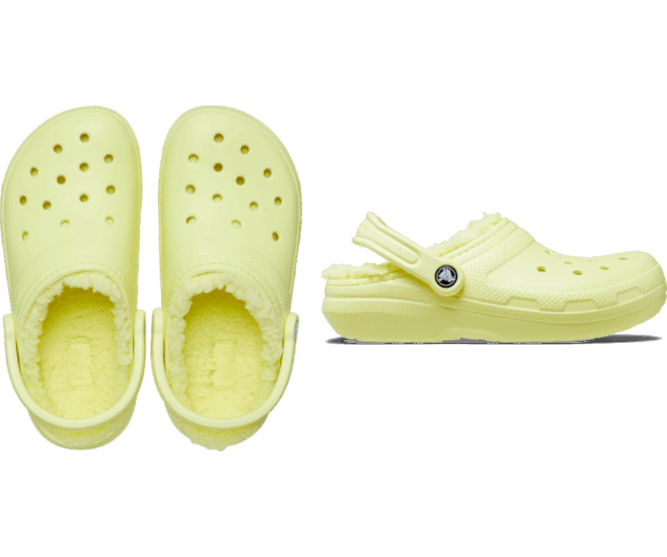 Crocs Classico Zoccolo Foderato Sulfur