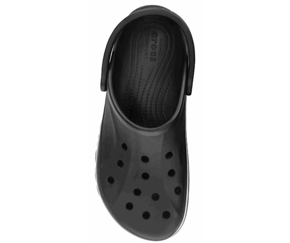 Crocs Bayaband Zoccolo Nero-bianco