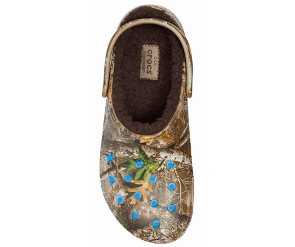 Crocs Classico Foderato Realtree Edge Clog Cioccolato