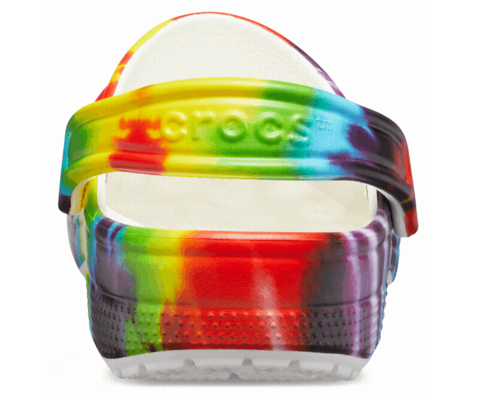 Crocs Classico Zoccolo Grafico Tie-dye Multi