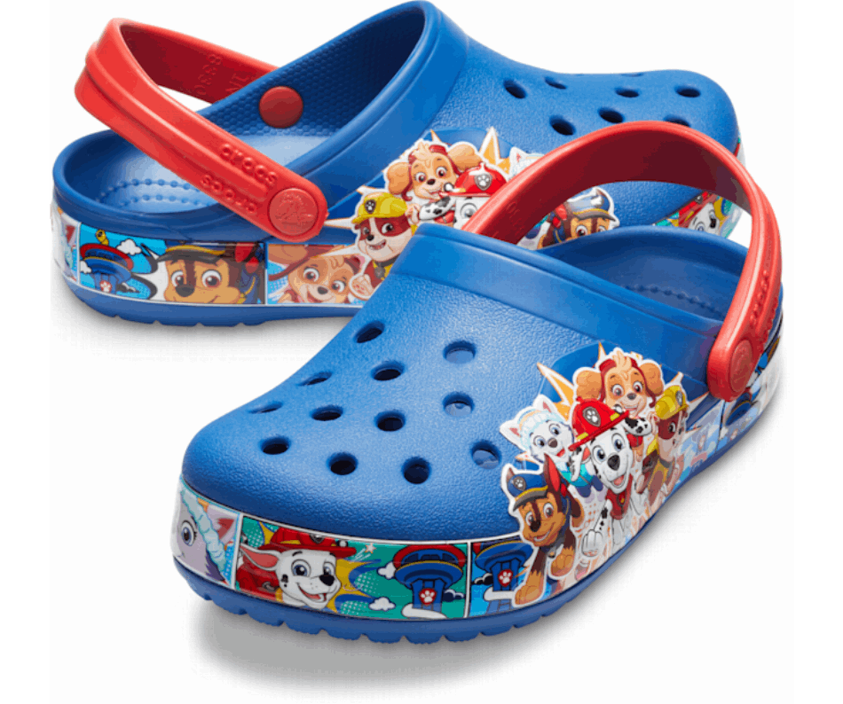 Crocs Kids' Fun Lab Paw Patrol Band Clog Blue Jeans