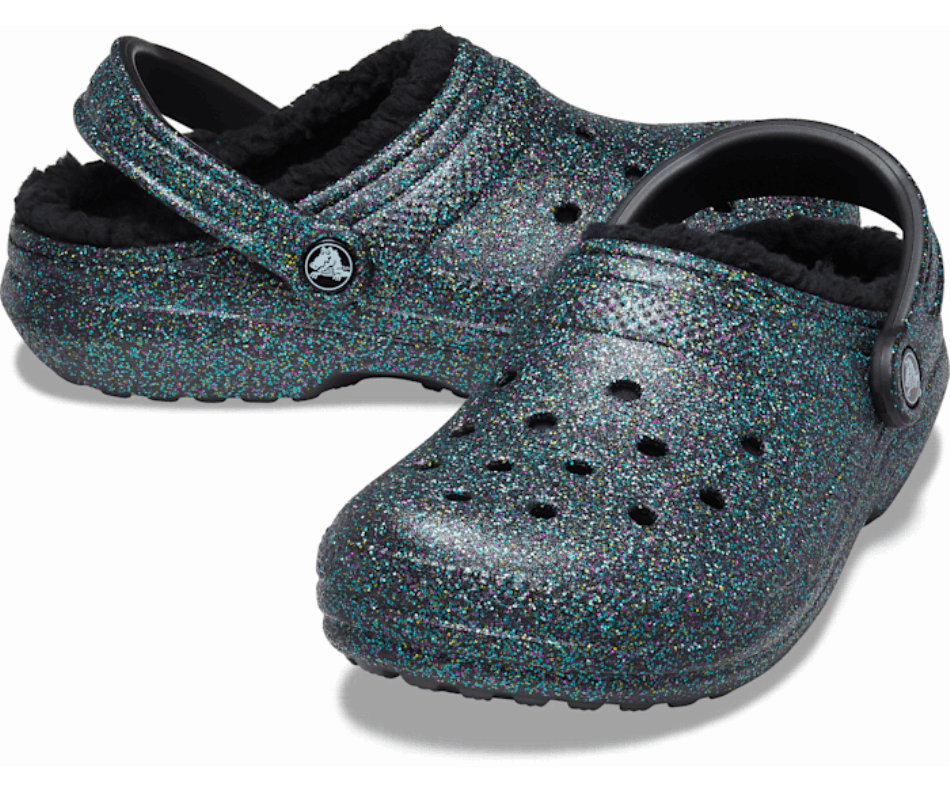 Crocs Classic Glitter Zoccoli Foderati Cieli Stellati Glitter