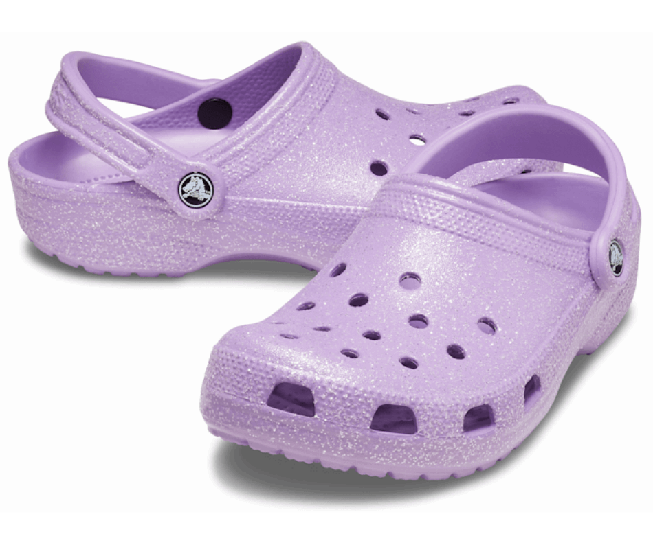 Crocs Classico Zoccolo Glitter Orchidea