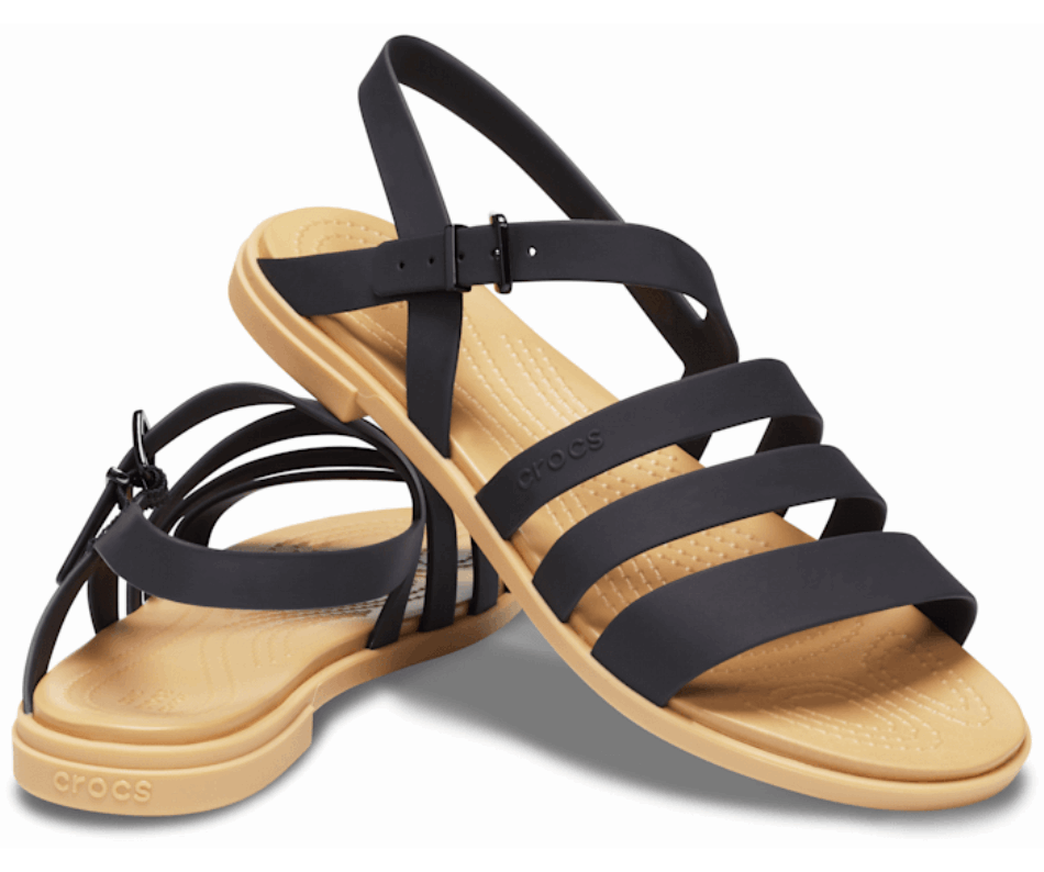 Crocs Sandalo Tulum Da Donna Nero-marrone