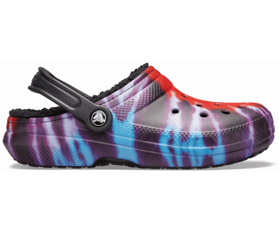 Crocs Classico Foderato Tie-dye Clog Multi-nero