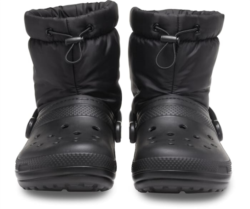 Crocs Classic Foderato Neo Puff Boot Nero