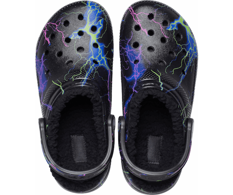 Crocs Classic Foderato Di Questo Zoccolo Mondo Nero