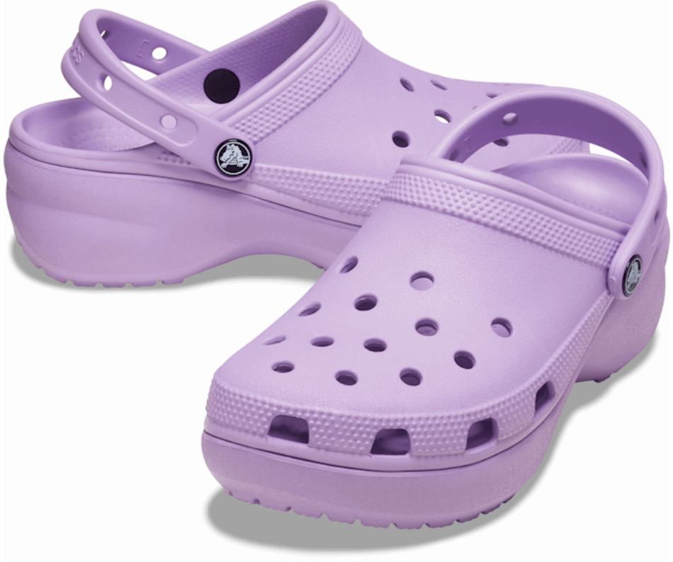 Crocs Classico Zoccolo Platform Da Donna Orchidea