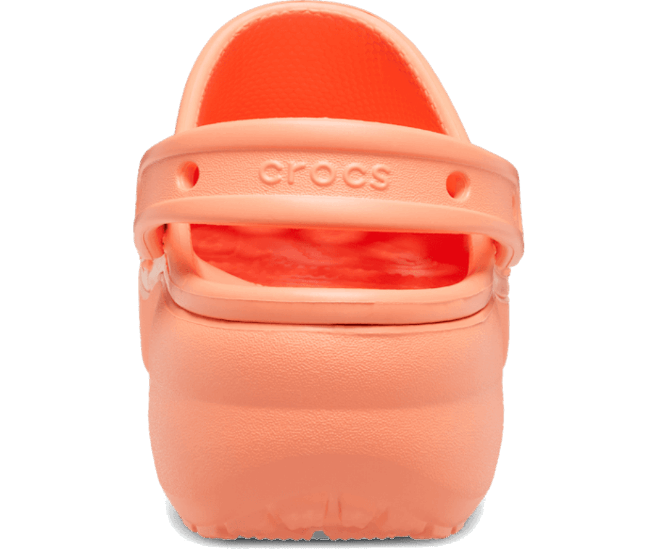 Zoccoli Classici Da Donna Crocs Con Plateau Papaya