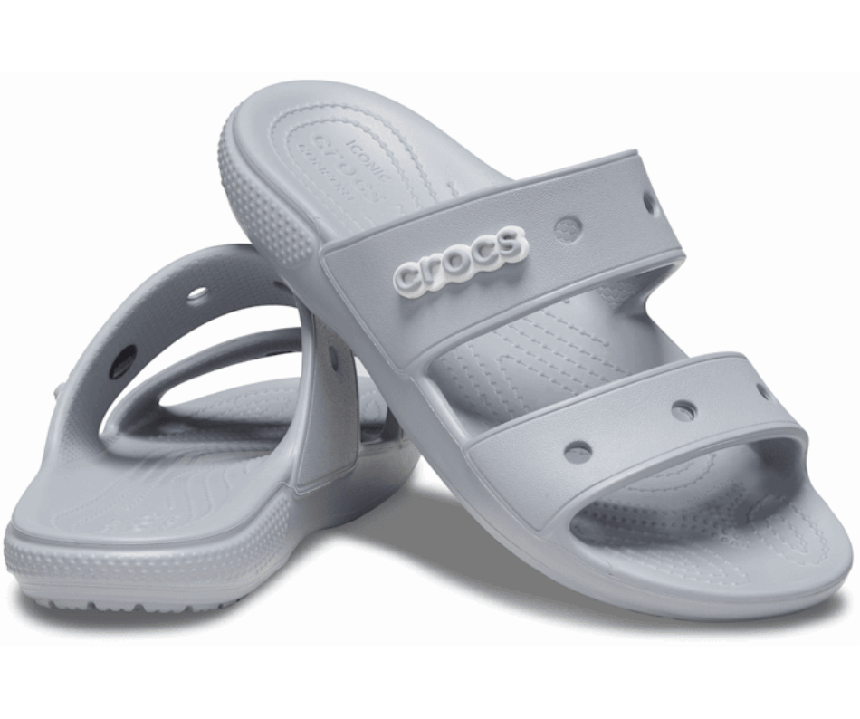 Sandalo Classico Crocs Grigio Chiaro