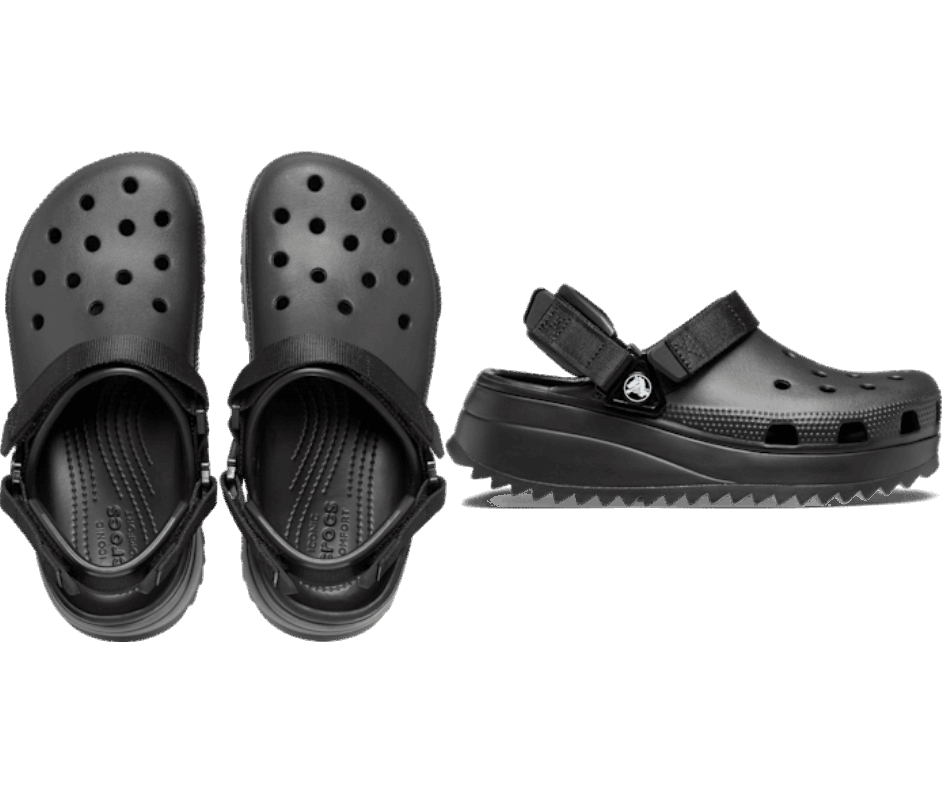 Crocs Classico Zoccolo Da Escursionista Nero