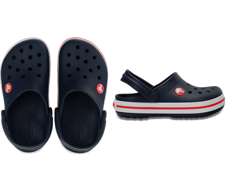 Crocs Bambino Crocband Clog Navy-rosso