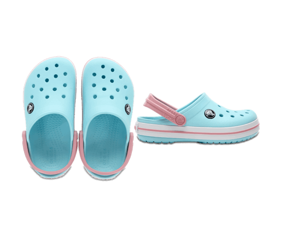 Crocs Bambino Crocband Clog Blu Ghiaccio-bianco