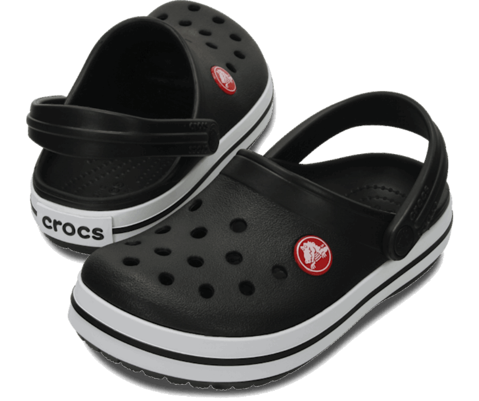 Zoccolo Crocs Kids' Crocband Nero