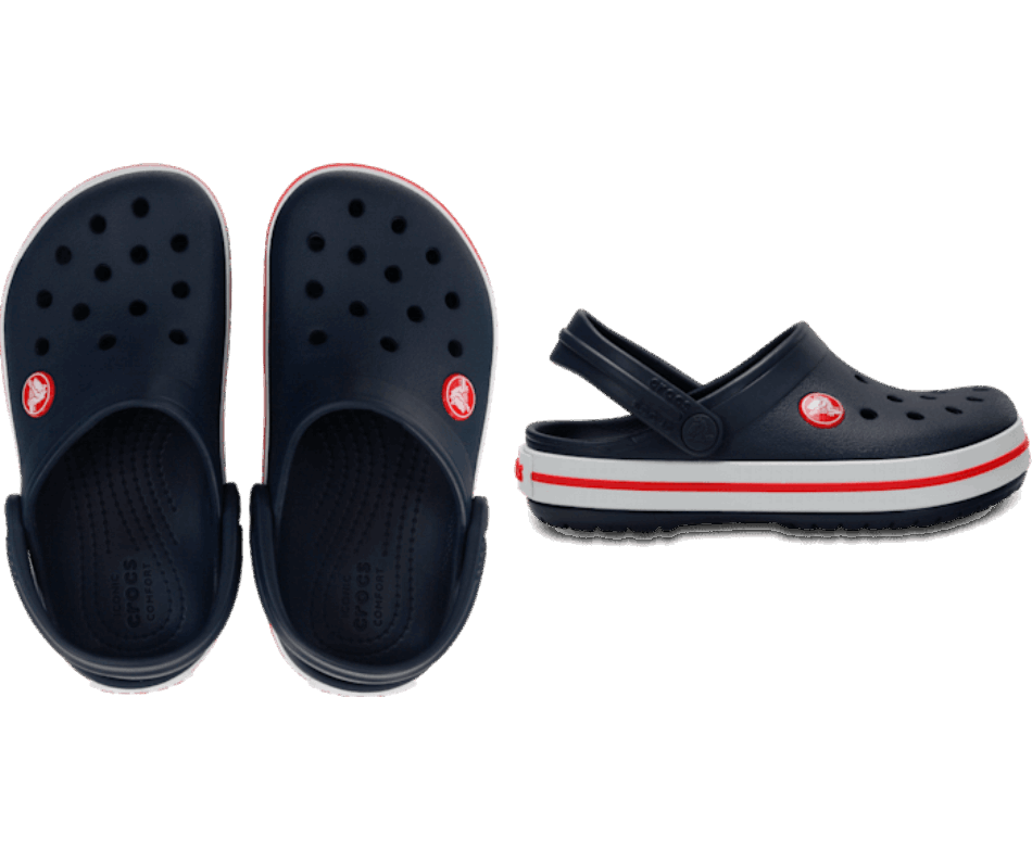 Zoccoli Crocs Per Bambini In Crocband Blu Navy