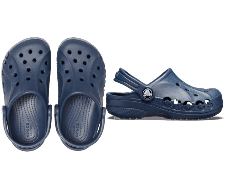 Zoccoli Baya Per Bambini Crocs Navy