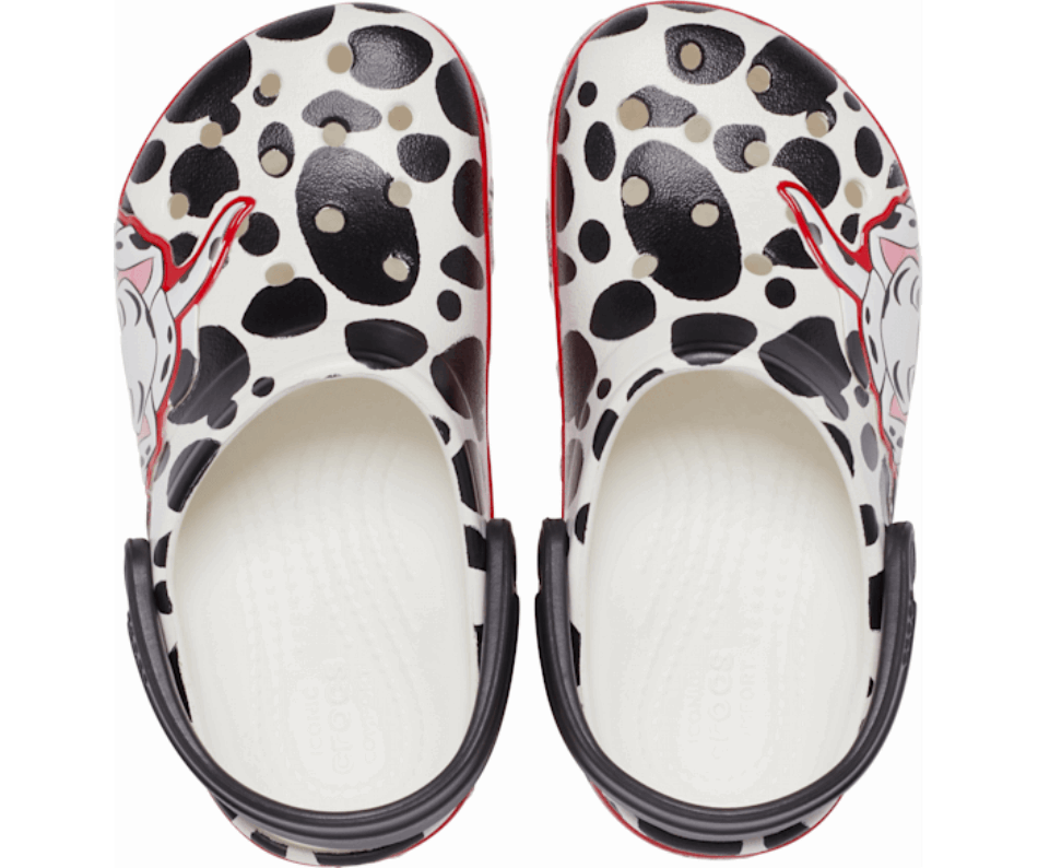 Crocs Kids' Fun Lab - Disney 101 Dalmata Intasare Bianco