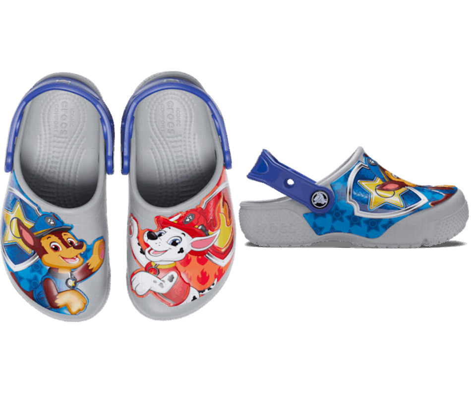 Crocs Fl Paw Patrol Patch Cg T Lgr Grigio Chiaro