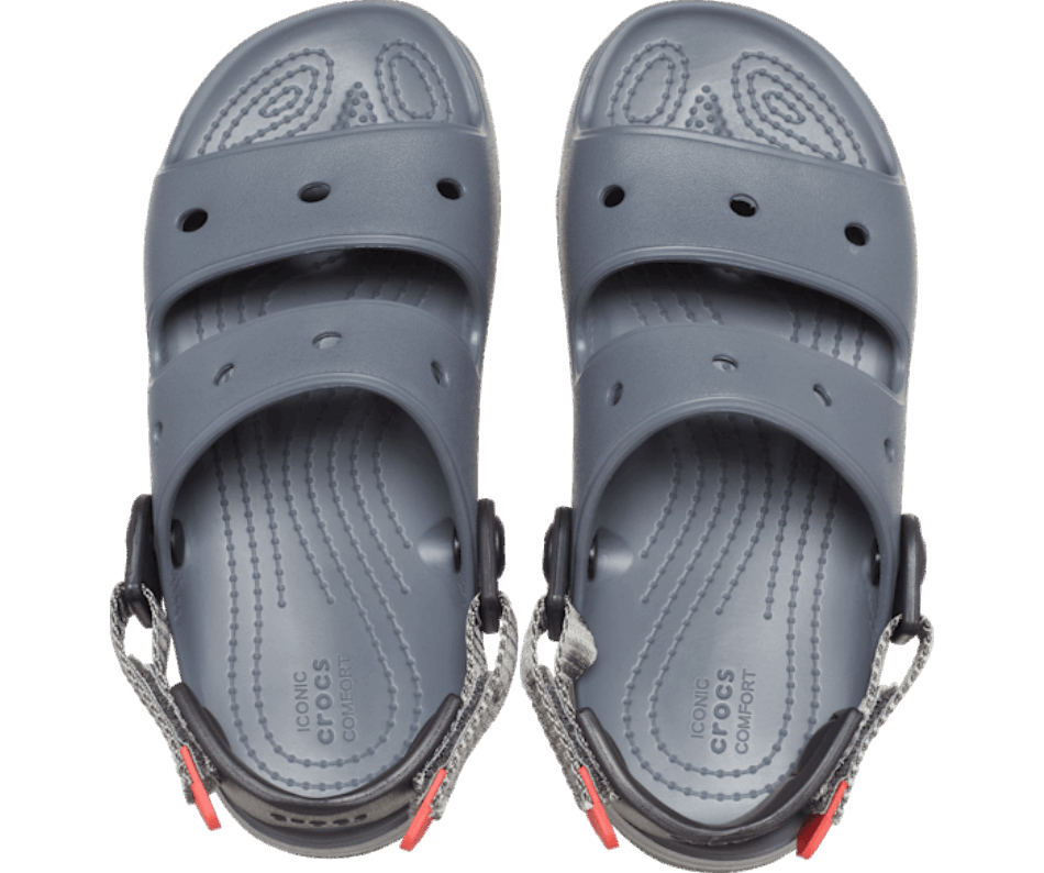 Sandalo Classico Per Bambini Crocs All Terrain Grigio Ardesia