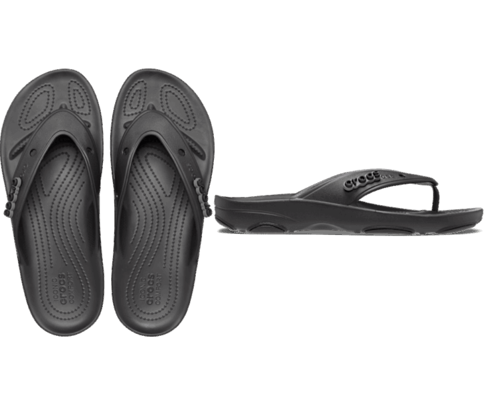 Crocs Classic All-terrain Flip Nero