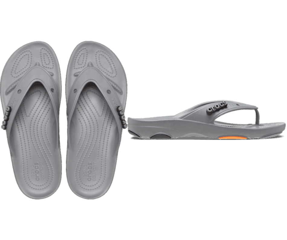 Crocs Classico Flip Per Tutti I Terreni Grigio Ardesia