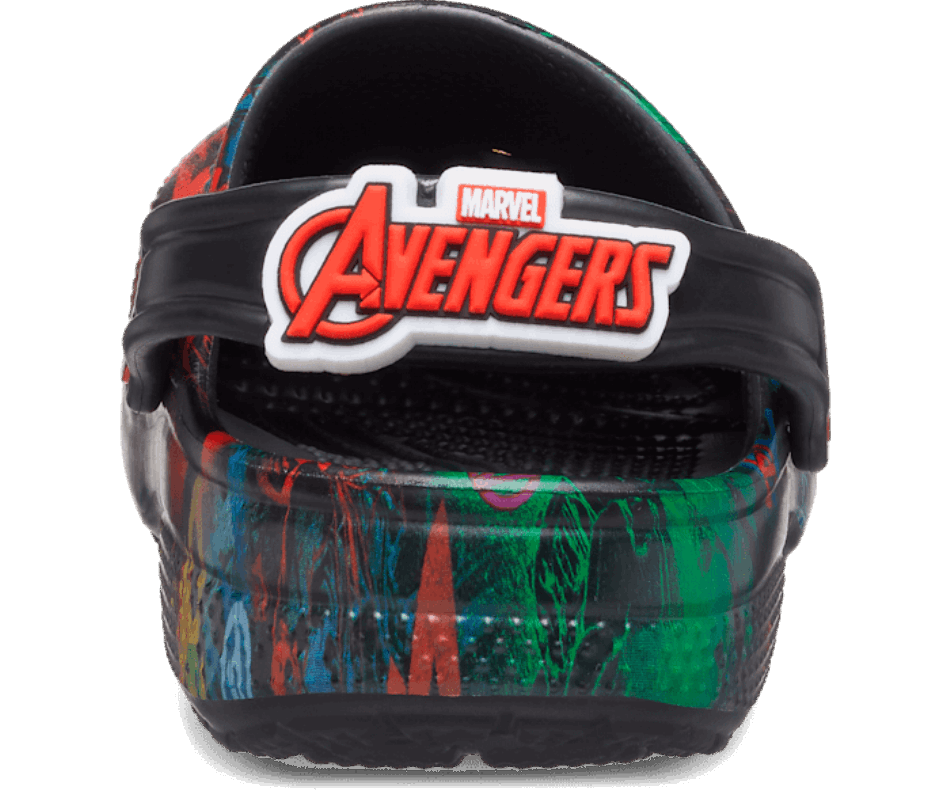 Crocs Bambini Classici Marvel Avengers Clog Nero