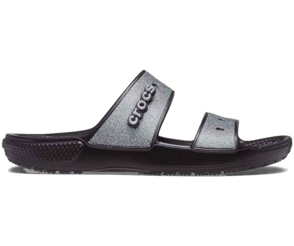 Sandalo Crocs Classico Glitter Nero