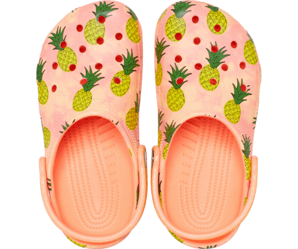 Zoccoli Per Feste In Piscina Classici Per Bambini Crocs Papaya